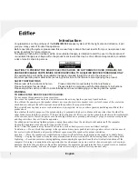 Preview for 2 page of EDIFIER M3300 User Manual