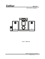 Preview for 1 page of EDIFIER M3310 User Manual