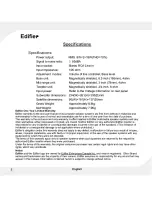 Preview for 6 page of EDIFIER M3400 User Manual