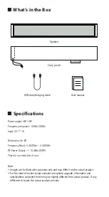 Preview for 4 page of EDIFIER MF200 Manual