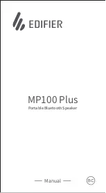 EDIFIER MP100 Plus Manual preview