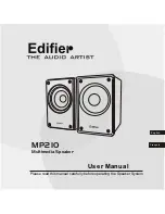 EDIFIER MP210 User Manual предпросмотр