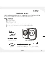 Предварительный просмотр 3 страницы EDIFIER MP210 User Manual