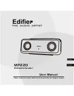 Предварительный просмотр 1 страницы EDIFIER MP220 User Manual