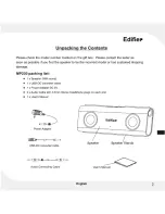 Preview for 3 page of EDIFIER MP230 User Manual