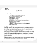 Preview for 6 page of EDIFIER MP230 User Manual