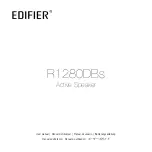 EDIFIER R1280DBs User Manual preview