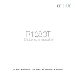 Preview for 1 page of EDIFIER R1280T User Manual