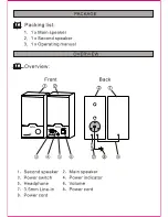 Предварительный просмотр 3 страницы EDIFIER R18 User Manual