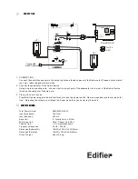 Предварительный просмотр 4 страницы EDIFIER R301 User Manual