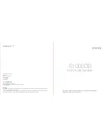 EDIFIER S1000DB User Manual preview