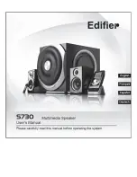 EDIFIER S730 User Manual предпросмотр