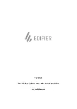 Preview for 1 page of EDIFIER TWS NB Quick Start Manual