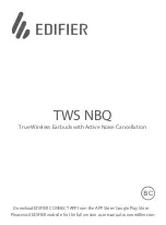 EDIFIER TWS NBQ Quick Start Manual preview