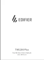 EDIFIER TWS200 Plus Manual preview