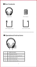 Preview for 3 page of EDIFIER W820BT Operating Instructions Manual