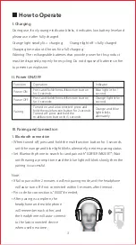 Preview for 4 page of EDIFIER W820BT Operating Instructions Manual