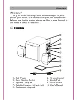 Предварительный просмотр 2 страницы EDIFIER X100 User Manual