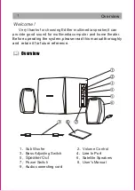 Preview for 2 page of EDIFIER X200 User Manual