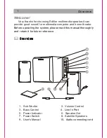 Предварительный просмотр 2 страницы EDIFIER X400 User Manual