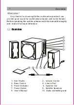 Предварительный просмотр 2 страницы EDIFIER X600 User Manual