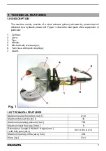 Предварительный просмотр 7 страницы EDILGRAPPA 230DE T10 Use And Maintenance Instructions