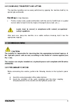 Предварительный просмотр 9 страницы EDILGRAPPA 230DE T10 Use And Maintenance Instructions