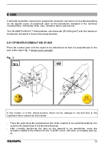 Предварительный просмотр 13 страницы EDILGRAPPA 230DE T10 Use And Maintenance Instructions