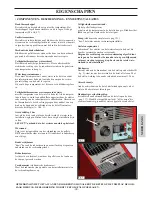 Preview for 113 page of EdilKamin BERING PLUS Installation, Use And Maintenance Manual