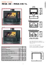 Preview for 9 page of EdilKamin Firebox Deco Series Installation, Use And Maintenance Manual