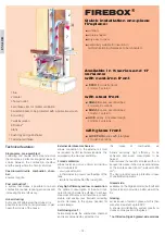 Preview for 16 page of EdilKamin Firebox Deco Series Installation, Use And Maintenance Manual