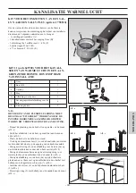 Preview for 123 page of EdilKamin SALLY Installation, Use And Maintenance Manual