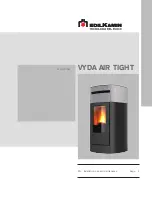 EdilKamin VYDA AIR TIGHT Installation, Use And Maintenance Manual предпросмотр