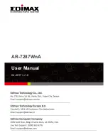 Edimax AR-7287WnA User Manual preview