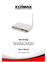 Preview for 1 page of Edimax BR-6215SRg User Manual