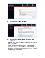 Preview for 16 page of Edimax BR-6216Mg Quick Installation Manual