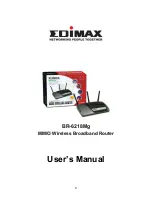 Edimax BR-6218Mg User Manual preview