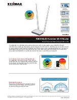 Preview for 1 page of Edimax BR?6428nC Brochure & Specs