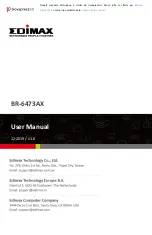 Edimax BR-6473AX User Manual preview