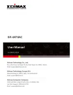 Edimax BR-6478AC User Manual preview