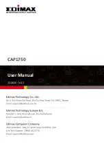 Предварительный просмотр 1 страницы Edimax CAP1750 User Manual