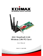 Preview for 1 page of Edimax Draft 2.0-N User Manual