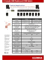 Предварительный просмотр 2 страницы Edimax EK-082C Specifications