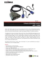 Предварительный просмотр 1 страницы Edimax EK-2U2C Datasheet