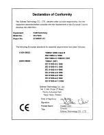 Предварительный просмотр 1 страницы Edimax EK-PS2C Declaration Of Conformity