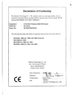 Preview for 1 page of Edimax EK-UAK4 Manual