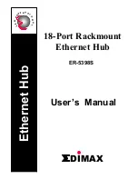 Preview for 1 page of Edimax ER-5398S User Manual