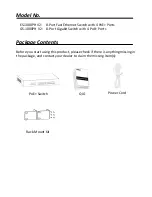 Preview for 2 page of Edimax ES-1008PH V2 Quick Installation Manual