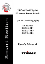 Edimax ES-3124RE+ User Manual preview