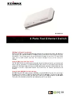 Edimax ES-3208P Datasheet preview